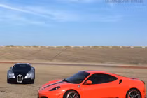  Ferrari F430 drift đẳng cấp trêu ngươi Bugatti Veyron