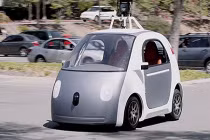 Google ra mắt xe quái dị không phanh, không vô lăng