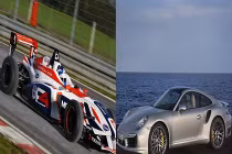 Xem Porsche 911 Turbo S đối đầu nghẹt thở với xe F1