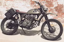 Yamaha XT500 lột xác thành chiến binh mạnh mẽ