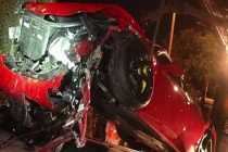 Tai nạn bí ẩn của siêu xe Ferrari 458 Italia 