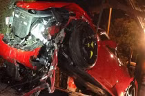 Tai nạn bí ẩn của siêu xe Ferrari 458 Italia 