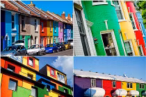 Ngắm nhà lòe loẹt nhất quả đất