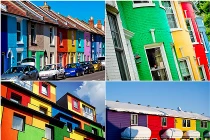 Ngắm nhà lòe loẹt nhất quả đất