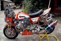 Muôn kiểu độ mini bike cực dị của dân chơi Thái Lan