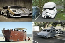 Trọn bộ siêu xe tái hiện “Chiến tranh giữa các vì sao“