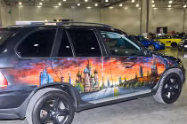 Dàn xe hơi Người Dơi, Supper Man độc đáo tụ họp