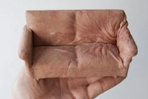 Kinh dị bộ nội thất làm giả da người