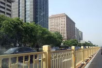 Hàng rào phân cách bằng vàng độc nhất vô nhị