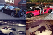 Soi dàn siêu xe khủng của thiếu gia 9x giàu mà chảnh