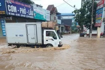 Sơn La: Ảnh hưởng cơn bão số 3 nhiều nơi chìm trong biển nước