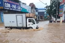 Sơn La: Ảnh hưởng cơn bão số 3 nhiều nơi chìm trong biển nước