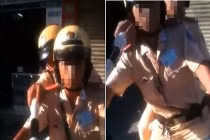 Xôn xao clip “Phẫn nộ 2 CSGT hành xử với dân"