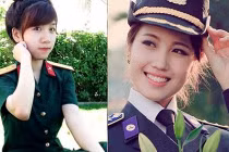 Bóng hồng khoác áo lính tô điểm ngày 22/12