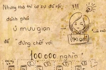 Hài hước bí kíp sống sót trong 1 tuần với 100 nghìn