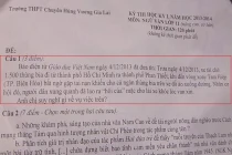 Đề thi Ngữ văn nhắc đến vụ “hôi” bia ở Đồng Nai