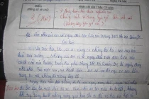 Bật cười với bài văn điểm 2 sử dụng ngôn ngữ nói