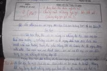 Bật cười với bài văn điểm 2 sử dụng ngôn ngữ nói