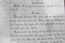 Bài văn đẫm nước mắt về người cha qua đời vì tai nạn