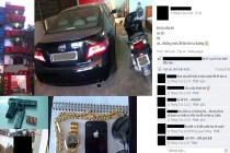 Phản cảm thanh niên khoe nhà lầu, xe hơi, hàng “nóng”