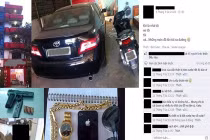 Phản cảm thanh niên khoe nhà lầu, xe hơi, hàng “nóng”