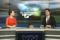 Xôn xao sự cố trong bản tin thể thao của VTV