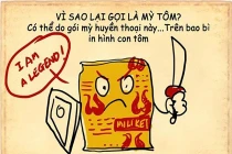 Bộ ảnh “sự tích” mỳ tôm Việt Nam gây sốt mạng