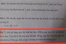 Dân mạng bó tay với đề Toán “tào lao”