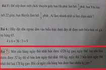 Dân mạng bó tay với đề Toán “tào lao”