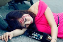 9x xinh đẹp tung ảnh cảnh báo tai nạn giao thông