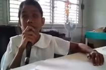 “Nổi da gà” với giọng hát cực đỉnh của cô bé mù