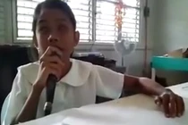 “Nổi da gà” với giọng hát cực đỉnh của cô bé mù