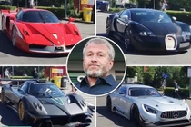 "Soi" dàn siêu xe triệu đô của tỷ phú Abramovich