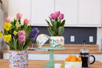 Bày cách trang trí nhà bằng hoa tuyệt đẹp tặng vợ dịp 20/10