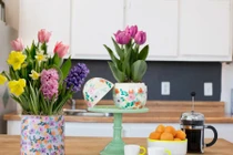 Bày cách trang trí nhà bằng hoa tuyệt đẹp tặng vợ dịp 20/10