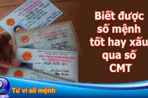 Bói vui vận mệnh qua số chứng minh thư