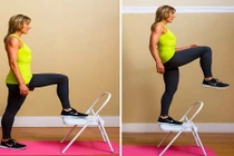 Bài tập thể dục với ghế cực tốt cho sức khỏe