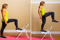 Bài tập thể dục với ghế cực tốt cho sức khỏe
