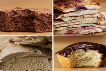 Làm 4 loại bánh nướng ngon ngất ngây từ một quả chuối 