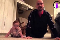 “Cười vỡ bụng” với cách chăm con của ông bố này