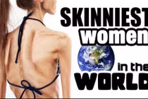 Sững sờ ngắm những người phụ nữ gầy nhất thế giới