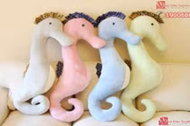 Làm gối ôm hình con cá ngựa siêu dễ thương cho bé