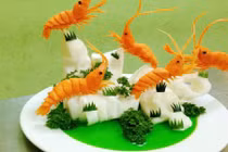 Xem đầu bếp Nhật trổ tài tỉa rau củ cực đỉnh