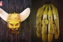 Video: Kinh ngạc những tác phẩm để đời từ... quả chuối 