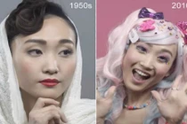 Ngắm vẻ đẹp phụ nữ Nhật Bản thay đổi trong 100 năm qua