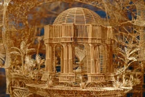 “Thần kì” những tuyệt tác từ tăm xỉa răng