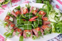 Cách làm nem chua bò đơn giản mà siêu ngon