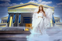 Chi Pu hóa thiên thần ngây thơ