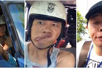 Hình ảnh không thể nhịn cười của Thái Hòa trên trường quay