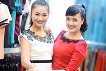 Vân Dung, Diệu Hương rủ nhau về... Bắc Ninh mua sắm